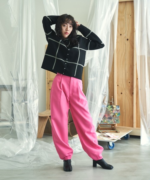 VACANCY（ヴァカンシー）の「アソート柄ニットカーディガン