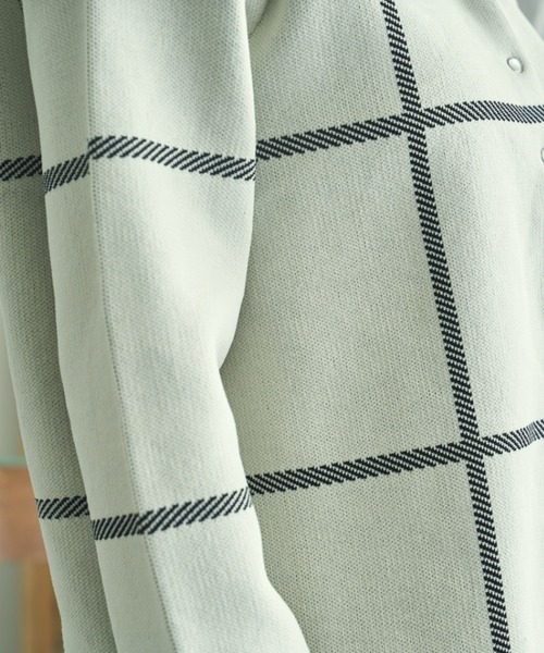 VACANCY（ヴァカンシー）の「アソート柄ニットカーディガン（カーディガン/ボレロ・レディース・ブラック/オレンジ/ブルー/アイボリー・FREE）」の15枚目の写真