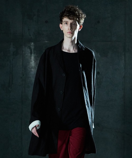 VIRGOwearworks（ヴァルゴウェアワークス）の「MILITARY HEMP COAT（チェスターコート・メンズ・ブルー/カーキ/ブラック・2/4/3）」の7枚目の写真