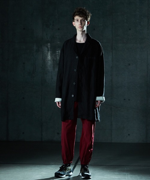 VIRGOwearworks（ヴァルゴウェアワークス）の「MILITARY HEMP COAT（チェスターコート・メンズ・ブルー/カーキ/ブラック・2/4/3）」の13枚目の写真