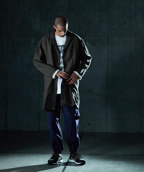 VIRGOwearworks（ヴァルゴウェアワークス）の「MILITARY HEMP COAT（チェスターコート・メンズ・ブルー/カーキ/ブラック・2/4/3）」の17枚目の写真