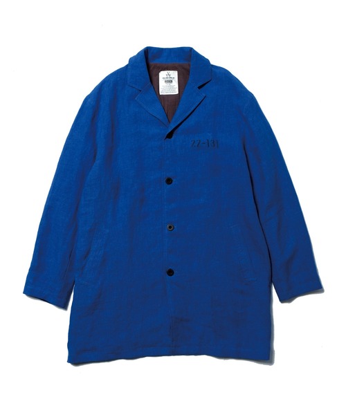 VIRGOwearworks（ヴァルゴウェアワークス）の「MILITARY HEMP COAT（チェスターコート・メンズ・ブルー/カーキ/ブラック・2/4/3）」の21枚目の写真