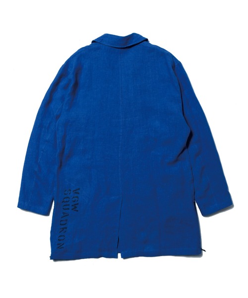 VIRGOwearworks（ヴァルゴウェアワークス）の「MILITARY HEMP COAT（チェスターコート・メンズ・ブルー/カーキ/ブラック・2/4/3）」の22枚目の写真