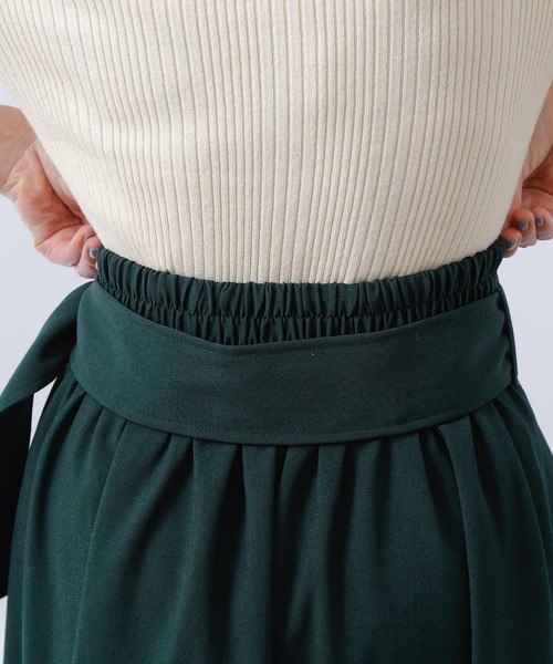 COLONY 2139（コロニートゥーワンスリーナイン）の「アシメウエストベルト付フレアスカート（スカート・レディース・モカ/ブラウン/グリーン・FREE）」の7枚目の写真