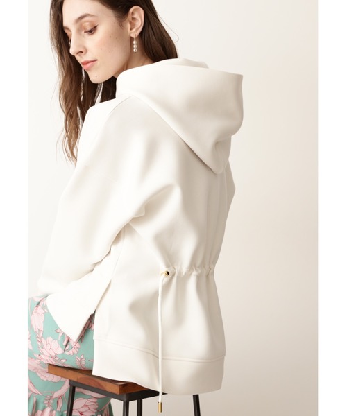 PINKY&DIANNE(ピンキーアンドダイアン)の「◆バックスピンドルダンボールパーカー(パーカー・レディース・ホワイト系その他2/パープル系その他・38)」の1枚目の写真