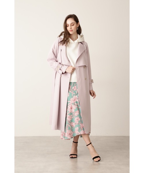 PINKY&DIANNE(ピンキーアンドダイアン)の「◆バックスピンドルダンボールパーカー(パーカー・レディース・ホワイト系その他2/パープル系その他・38)」の3枚目の写真