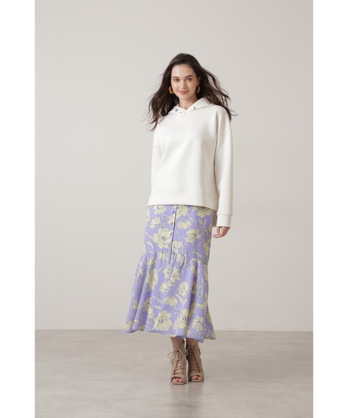 PINKY&DIANNE(ピンキーアンドダイアン)の「◆バックスピンドルダンボールパーカー(パーカー・レディース・ホワイト系その他2/パープル系その他・38)」の11枚目の写真