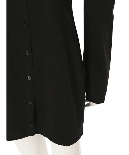 EMODA(エモダ)の「ビッグカラーシャツワンピース(ワンピース・レディース・アイボリー/ブラック/ブルー/ベージュ・FREE)」の19枚目の写真