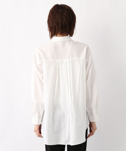 GLOBAL WORK（グローバルワーク）の「365日マイスタイルシャツ/258257（シャツ/ブラウス・レディース・オフホワイト/ブルー/ラベンダー/ブラック系その他/グリーン系その他/ブルー系その他/イエロー系その他/オレンジ系その他・MEDIUM/X-LARGE）」の22枚目の写真