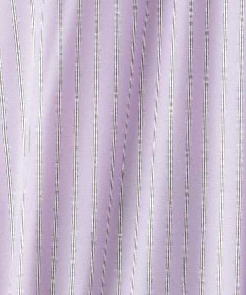 GLOBAL WORK（グローバルワーク）の「365日マイスタイルシャツ/258257（シャツ/ブラウス・レディース・オフホワイト/ブルー/ラベンダー/ブラック系その他/グリーン系その他/ブルー系その他/イエロー系その他/オレンジ系その他・MEDIUM/X-LARGE）」の9枚目の写真