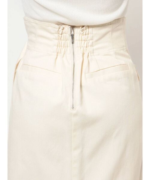 MURUA(ムルーア)の「アシメラップスカート(スカート・レディース・ブラック/アイボリー/モカ・1/2)」の16枚目の写真