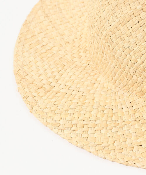 BEAMS（ビームス）の「BEAMS / ストロー ハット（ハット・メンズ・ブラック/オフホワイト・ONE SIZE）」の5枚目の写真