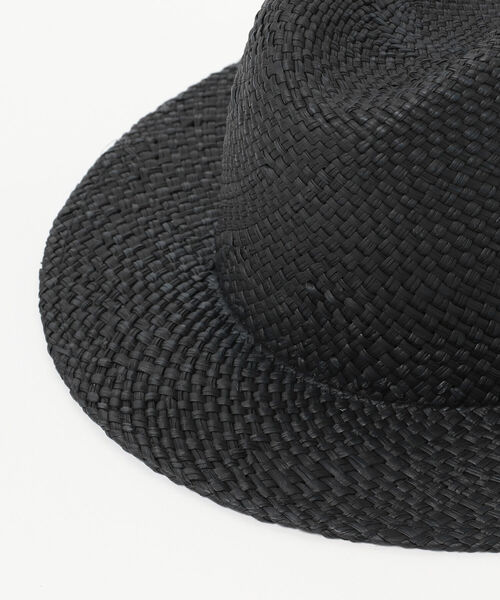 BEAMS（ビームス）の「BEAMS / ストロー ハット（ハット・メンズ・ブラック/オフホワイト・ONE SIZE）」の8枚目の写真