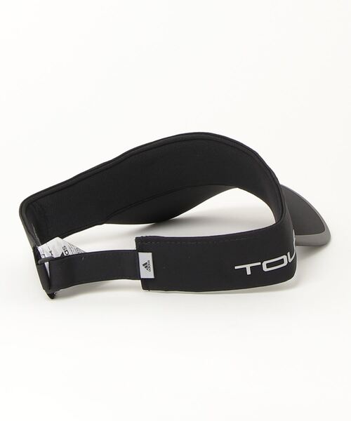 adidas（アディダス）の「軽量 レーザーパンチング バイザー【adidas Golf/アディダスゴルフ】（サンバイザー・メンズ・ブラック/ホワイト・LARGE）」の6枚目の写真