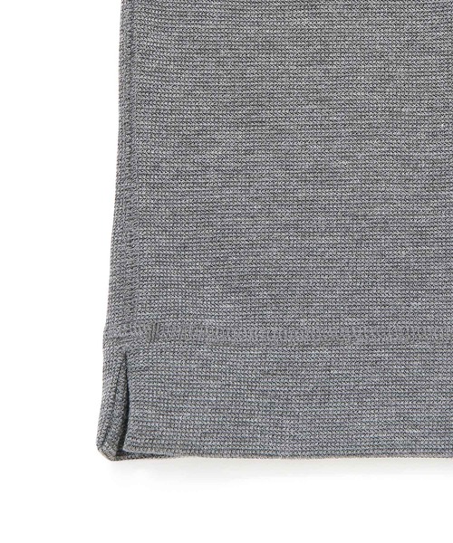 ADAM ET ROPE'(アダムエロペ)の「ハニカムダンボールCNPO(Tシャツ/カットソー・メンズ・グレー/ブルー系その他6/ダークブラウン・L/M)」の7枚目の写真