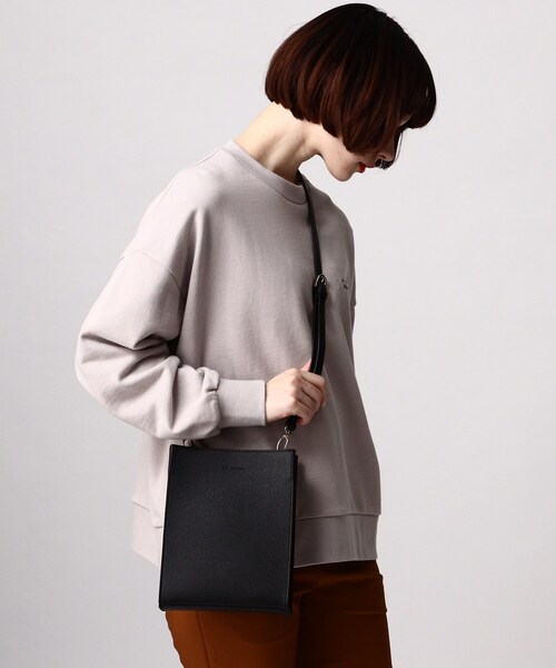 tk.TAKEO KIKUCHI(ティーケータケオキクチ)の「◆スクエアボックスショルダーバッグ(ショルダーバッグ・レディース・ブラック系/ブラック系8/ダークグリーン系/ブラック/ベージュ・00)」の19枚目の写真