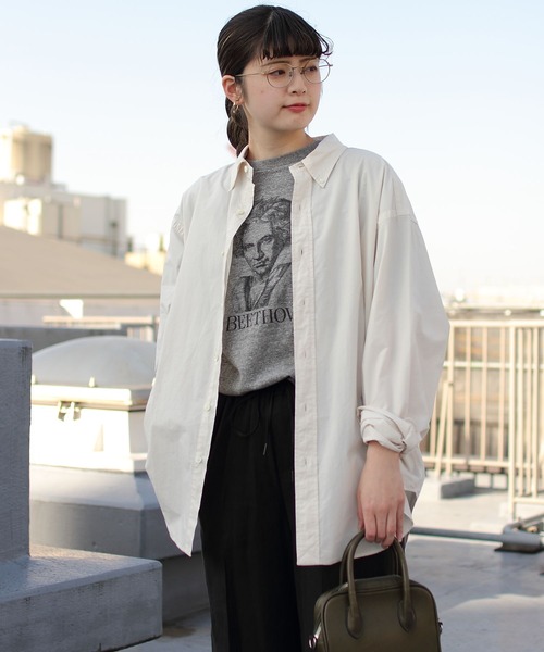 THE SHINZONE(ザ シンゾーン)の「THE SHINZONE/シンゾーン タイプライター ダディシャツ DADDY SHIRTS(シャツ/ブラウス・レディース・ナチュラル/ピンク/ブルー/パープル・FREE)」の16枚目の写真