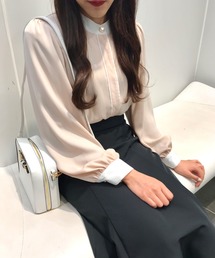 INGNI | バイカラートロミ／ブラウス(シャツ/ブラウス)