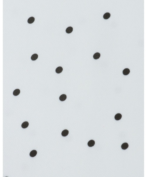 INGNI（イング）の「バイカラートロミ／ブラウス（シャツ/ブラウス・レディース・ホワイト×ブラック/ホワイト系8/サックスブルー系/ピンク系9・M）」の20枚目の写真