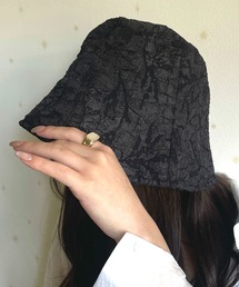 Loco Ocean（ロコオーシャン）の「シャイニー シンプルシワ加工 大人バケットハット（ハット）」