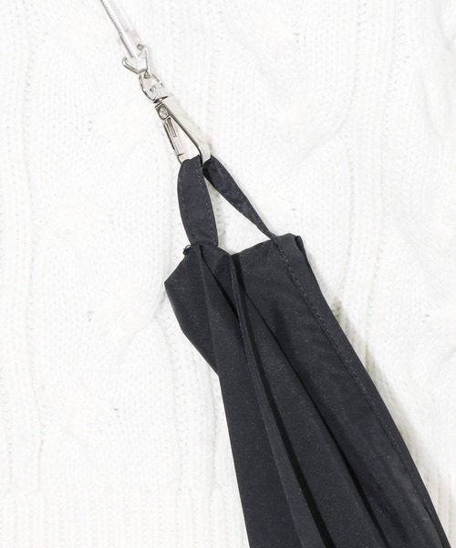 NaNa-NaNa(ナナナナ)の「nana-nana/ナナナナ SNAKE CHAIN SILICONE STRAP バッグチェーン スネークチェーン(ショルダーバッグ・メンズ・シルバー・FREE)」の18枚目の写真