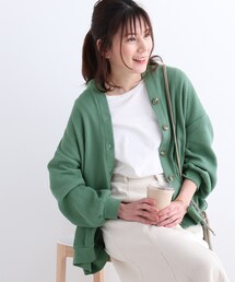 SHOO・LA・RUE | ワッフル前釦付きカーディガン(カーディガン/ボレロ)