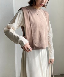 CAPRICIEUX LE'MAGE | パッチワークベスト(ベスト)