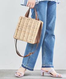 coen | ヤナギスクエアショルダーバッグ(かごバッグ)