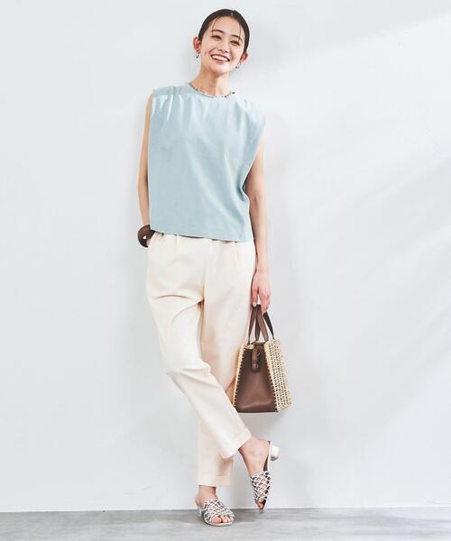 coen（コーエン）の「ヤナギスクエアショルダーバッグ（かごバッグ・レディース・ブラック/ブラウン・FREE）」の13枚目の写真