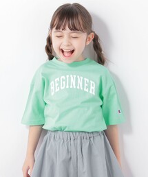Champion | 【SHIPS any別注】Champion: カレッジ プリント Tシャツ <KIDS>◇(Tシャツ/カットソー)