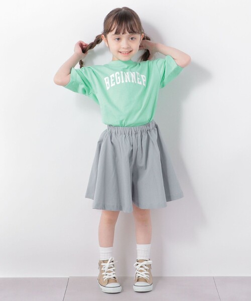 Champion（チャンピオン）の「【SHIPS any別注】Champion: カレッジ プリント Tシャツ <KIDS>◇（Tシャツ/カットソー・キッズ・ライトグリーン/ネイビー/オレンジ/イエロー・120/130/140/110）」の12枚目の写真