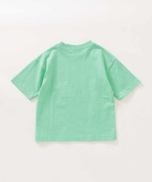 Champion（チャンピオン）の「【SHIPS any別注】Champion: カレッジ プリント Tシャツ <KIDS>◇（Tシャツ/カットソー・キッズ・ライトグリーン/ネイビー/オレンジ/イエロー・120/130/140/110）」の22枚目の写真