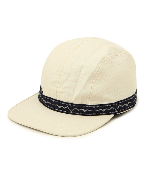 MANASTASH(マナスタッシュ)の「MANASTASH/マナスタッシュ MH-RIP CAP MHリップキャップ(キャップ・メンズ・ブラック/ナチュラル/カラフル・FREE)」の1枚目の写真