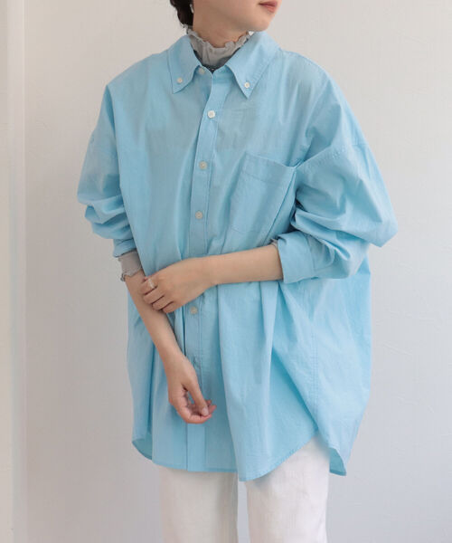 fredy repit（フレディレピ）の「DADDYシャツ（シャツ/ブラウス・レディース・オフホワイト/イエロー/サックスブルー/ピンク・38）」の14枚目の写真