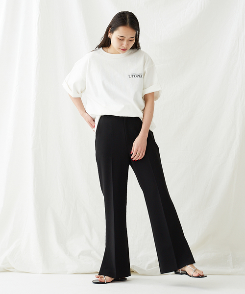 JOURNAL STANDARD(ジャーナルスタンダード)の「【MISHIMA MART/ミシママート】ユートピア クルーネック Tシャツ(Tシャツ/カットソー・メンズ・ブルー/コバルトブルー/イエロー/イエロー系その他・MEDIUM/LARGE/X-LARGE)」の10枚目の写真