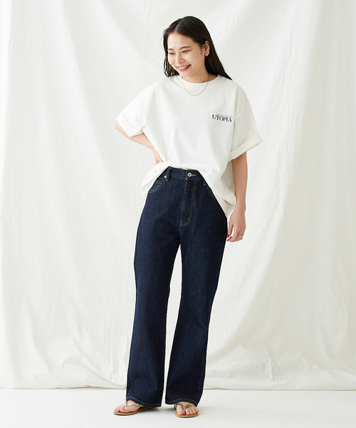JOURNAL STANDARD(ジャーナルスタンダード)の「【MISHIMA MART/ミシママート】ユートピア クルーネック Tシャツ(Tシャツ/カットソー・メンズ・ブルー/コバルトブルー/イエロー/イエロー系その他・MEDIUM/LARGE/X-LARGE)」の21枚目の写真