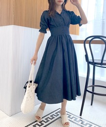 OLIVE des OLIVE | 【WEB限定カラー有】開襟ワンピース(ワンピース)