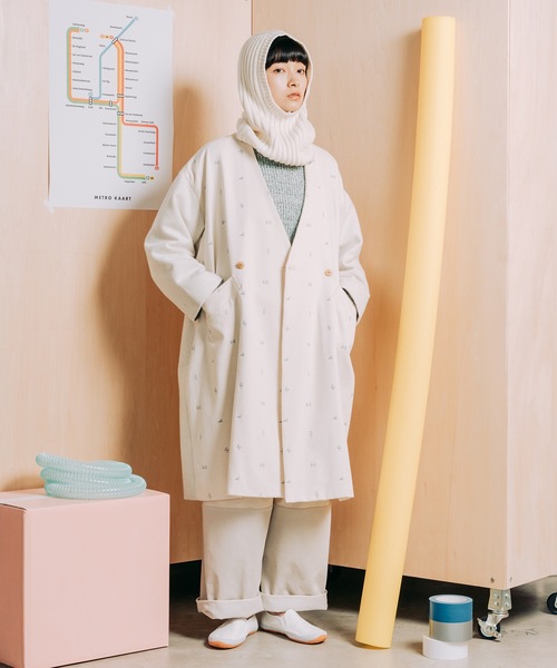 sneeuw / スニュウ ミックスストライプ JQパンツ