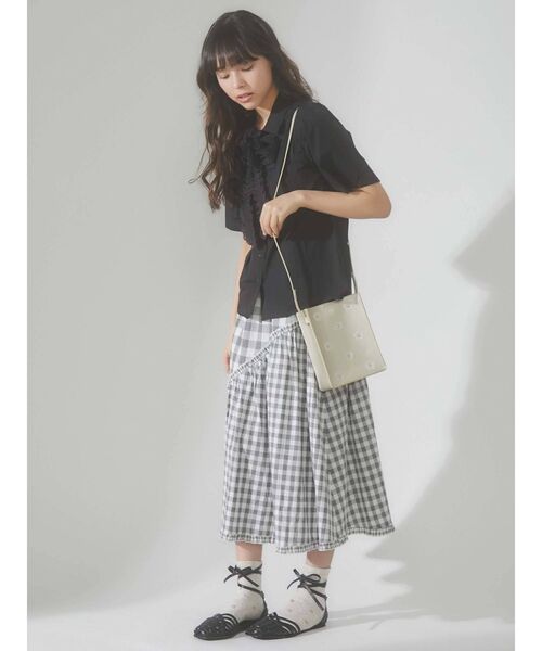 merry jenny（メリージェニー）の「flower metallic ショルダーバッグ（ショルダーバッグ・レディース・シルバー/ゴールド・FREE）」の8枚目の写真