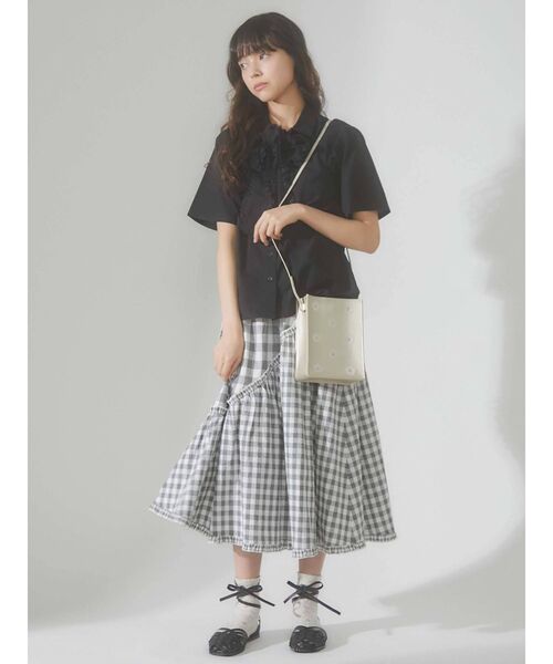 merry jenny（メリージェニー）の「flower metallic ショルダーバッグ（ショルダーバッグ・レディース・シルバー/ゴールド・FREE）」の9枚目の写真