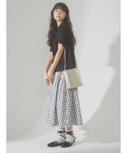 merry jenny（メリージェニー）の「flower metallic ショルダーバッグ（ショルダーバッグ・レディース・シルバー/ゴールド・FREE）」の10枚目の写真