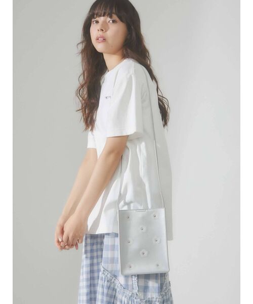 merry jenny（メリージェニー）の「flower metallic ショルダーバッグ（ショルダーバッグ・レディース・シルバー/ゴールド・FREE）」の11枚目の写真