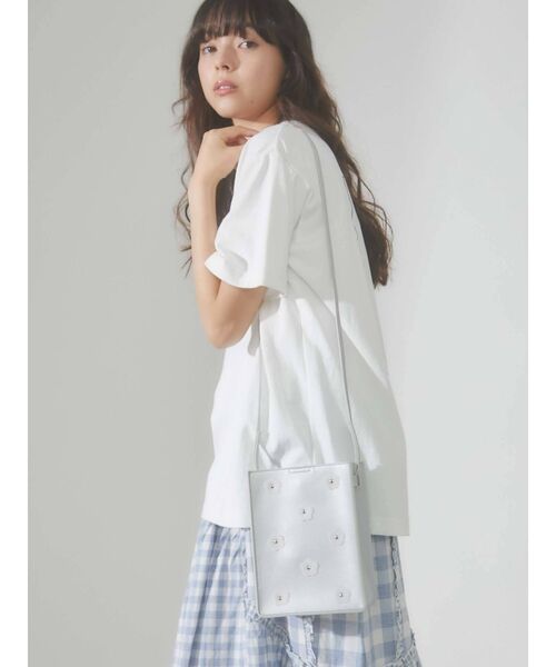 merry jenny（メリージェニー）の「flower metallic ショルダーバッグ（ショルダーバッグ・レディース・シルバー/ゴールド・FREE）」の13枚目の写真