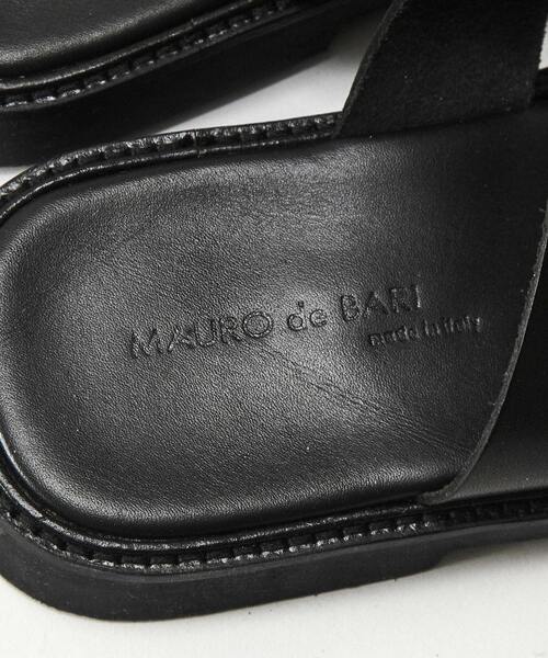 MEN'S MELROSE（メンズメルローズ）の「MAURO de BARI　レザーサンダル（サンダル・メンズ・ブラック・40/42/41）」の5枚目の写真