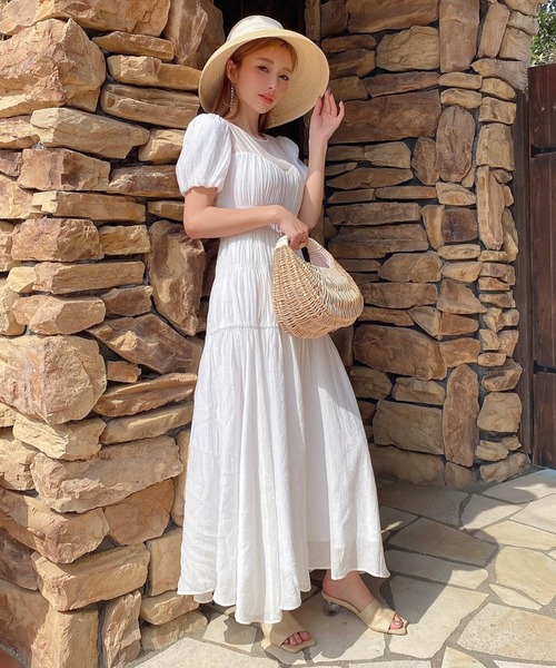 本物保証! eimy ワンピース - ひざ丈ワンピース - www.indiashopps.com