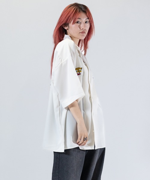 Limited Line Naive Magic(リミテッドラインナイーブマジック)の「【a】ナチュラルストレッチポリエステル半袖スカシャツ龍/VIET-NAM(シャツ/ブラウス・メンズ・ホワイト/ブラック/ブルー/グリーン/ブラック系その他/グリーン系その他・MEDIUM/LARGE)」の16枚目の写真