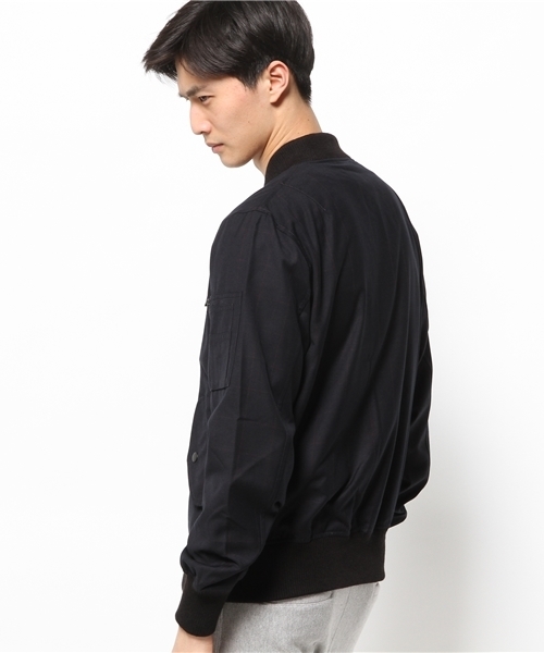 WILD THINGS（ワイルドシングス）の「【WILDTHINGS×Ciaopanic】 MA-1（ブルゾン・メンズ・ネイビー/グレー・LARGE/MEDIUM）」の4枚目の写真