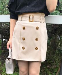 INGNI（イング）の「共ベルト付トレンチミニ／スカート（スカート）」