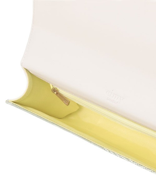 EIMY ISTOIRE（エイミーイストワール）の「アッパーライトクラッチバッグ（クラッチバッグ・レディース・ホワイト/ピンク/ミント・FREE）」の8枚目の写真