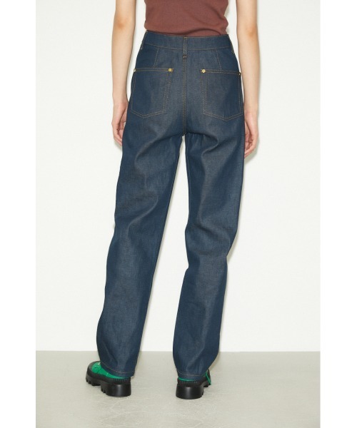 【THROW】J／W CURVE TUCKED パンツ サイズ0 THROW by SLY | 【THROW】J／W CURVE TUCKED パンツ (ワイド ) |SHEL